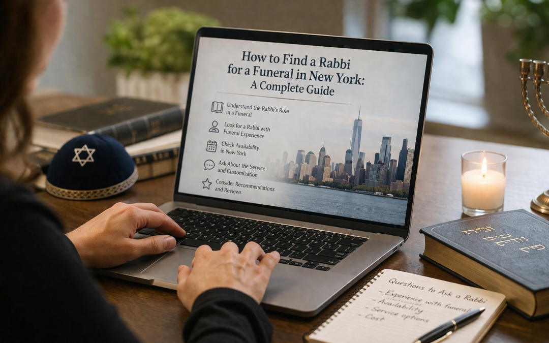 How to Find a Rabbi for a Funeral in New York: A Complete Guide