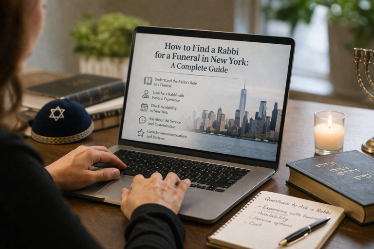 How to Find a Rabbi for a Funeral in New York: A Complete Guide