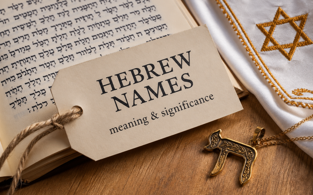 How to Pick a Meaningful Hebrew Name with Spiritual Significance