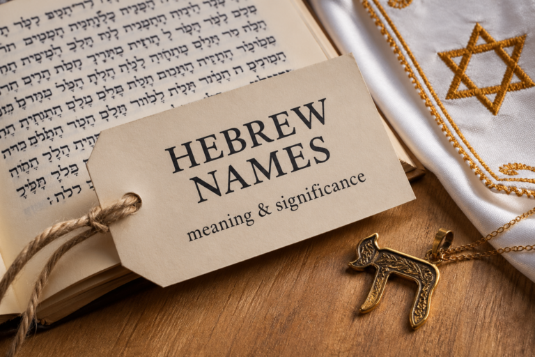 How to Pick a Meaningful Hebrew Name with Spiritual Significance