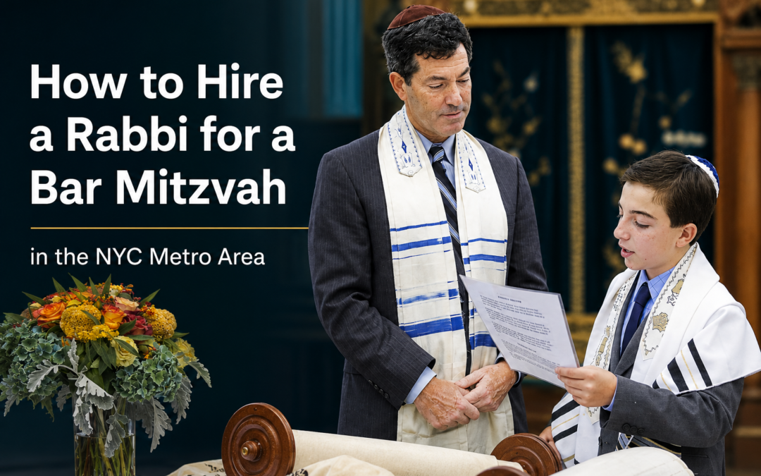 How to Hire a Rabbi for a Bar Mitzvah in the NYC Metro Area