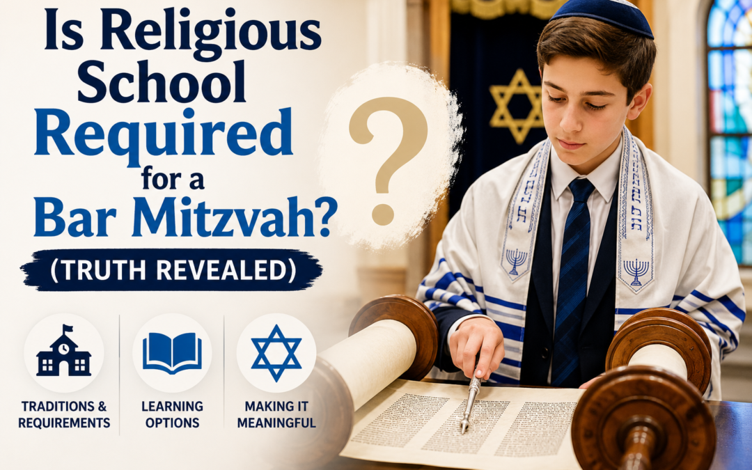Is Religious School Required for a Bar Mitzvah? (Truth Revealed)