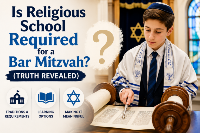 Is Religious School Required for a Bar Mitzvah? (Truth Revealed)