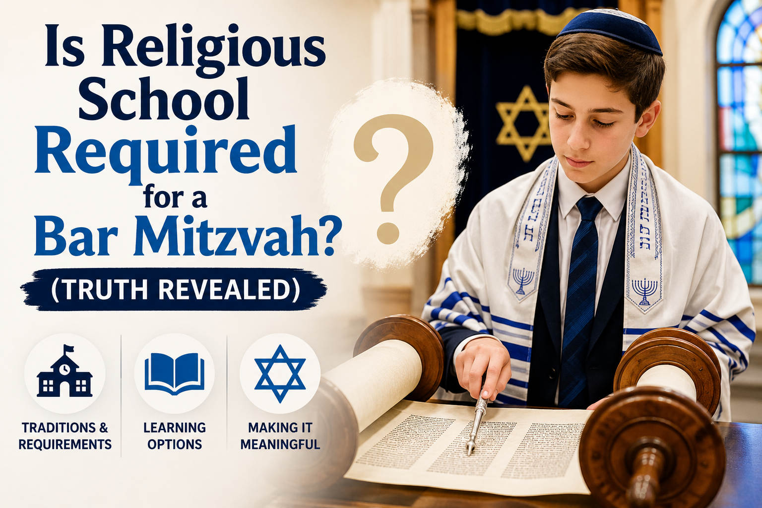 Blog Is Religious School Required for a Bar Mitzvah? (Truth Revealed)