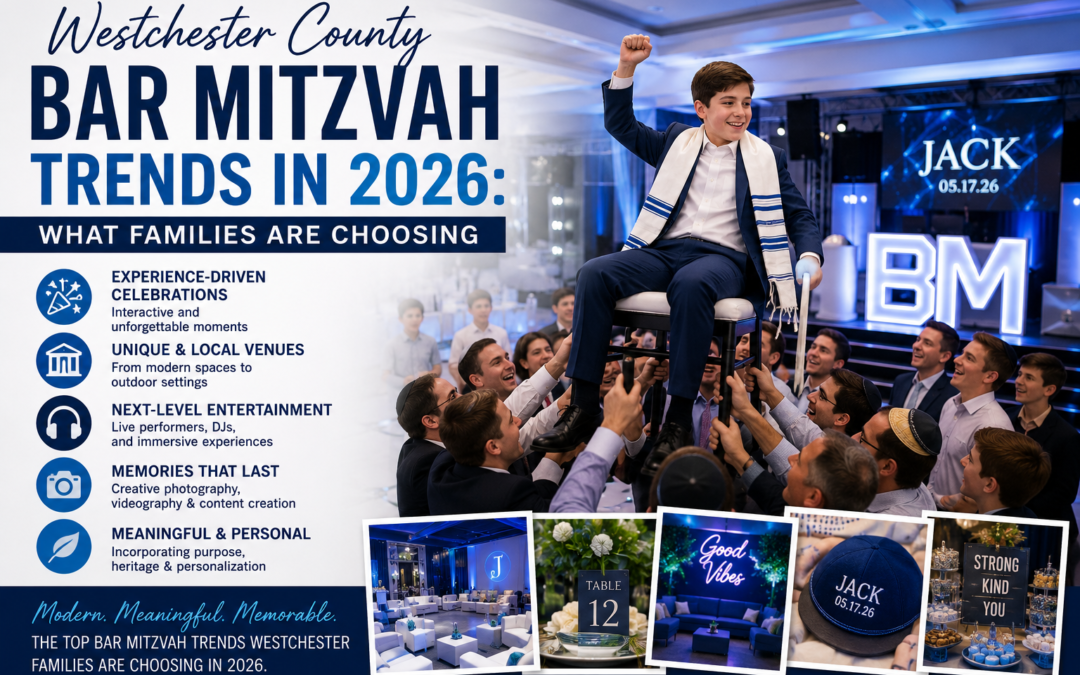 Westchester County Bar Mitzvah Trends in 2026: What Families Are Choosing