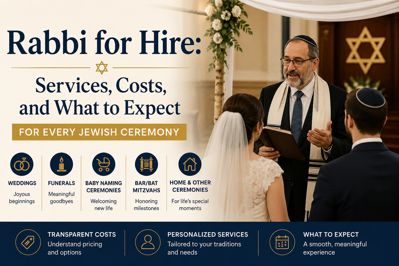 Blog Rabbi for Hire: Services, Costs, and What to Expect for Every Jewish Ceremony